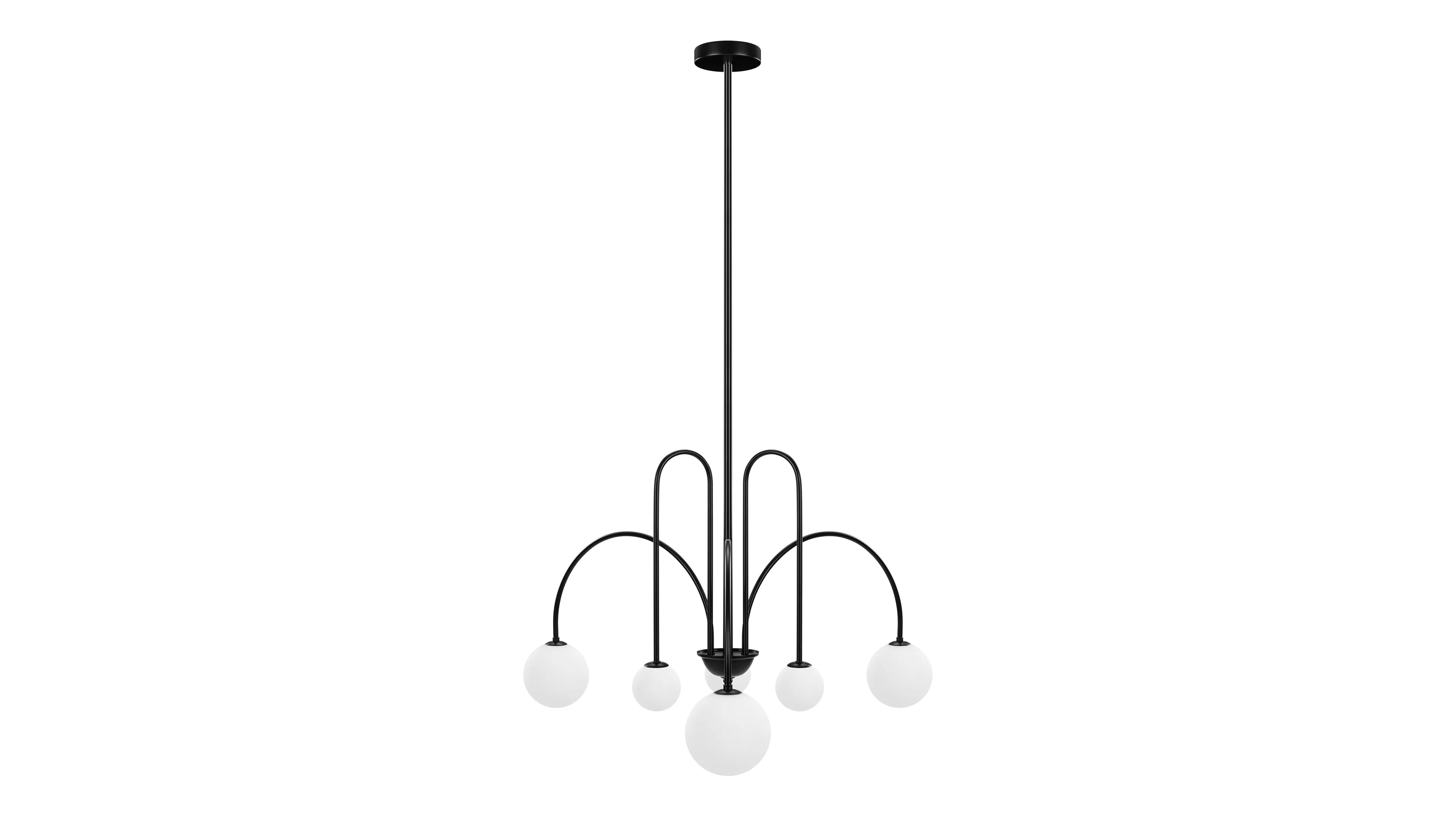 Mars - Mars Chandelier, Black