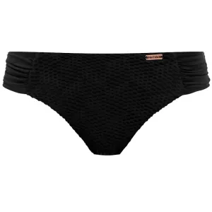 Marseille Black Mid Rise Bikini Brief - Fantasie Swim