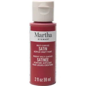 Martha Stewart Cps Prl 2Oz Red Satin