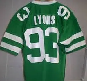 Marty Lyons New York Jets Throwback Football Jersey