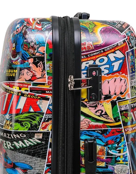 Marvel - Avengers Comic Print 24" Medium Hardside Suitcase