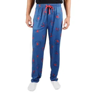 Marvel Comics Classic Spider-Man Poses AOP Sleep Pants