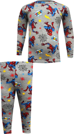 Marvel Comics Spiderman in Action Ultrasoft Toddler Pajamas