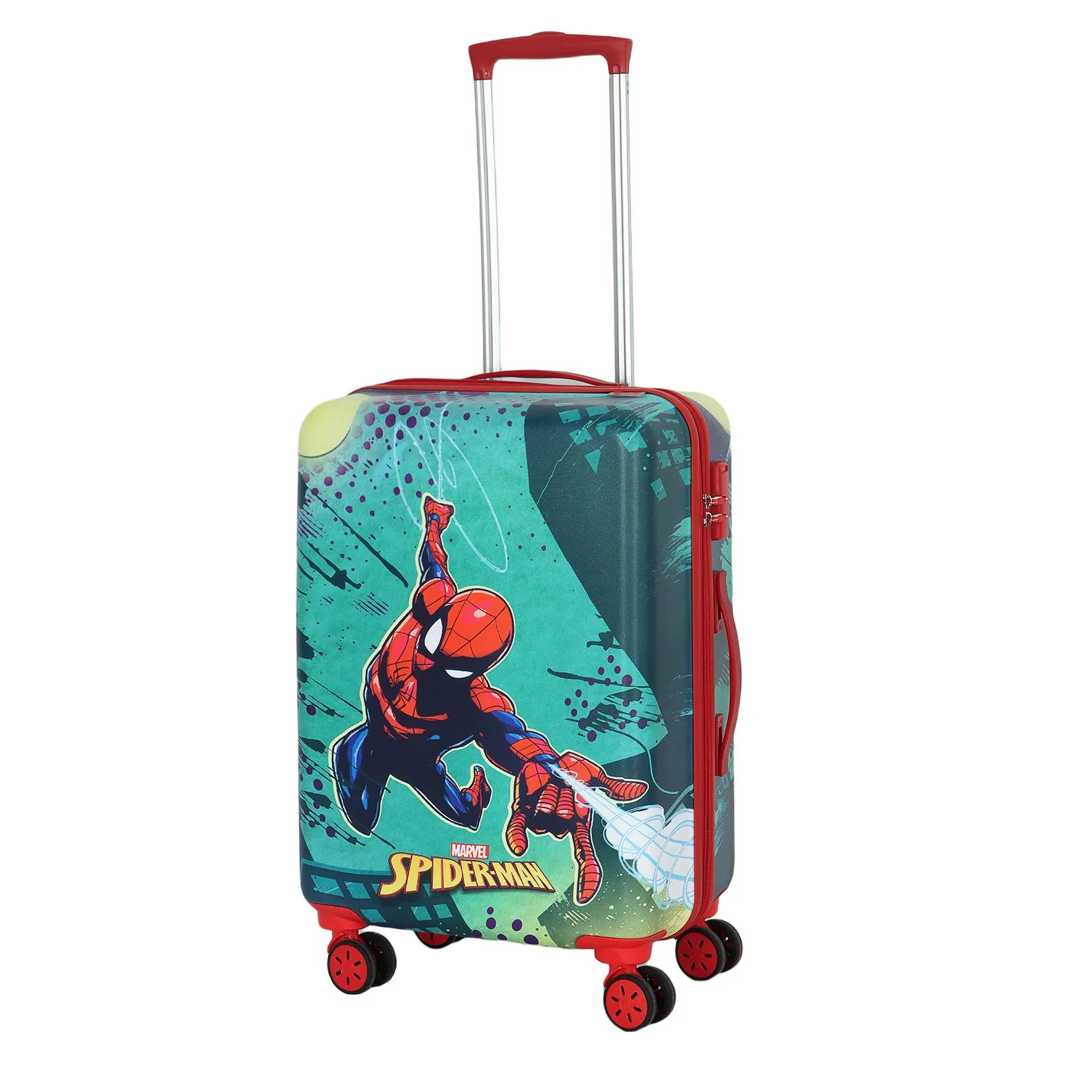 Marvel Spider-Man Kids Trolley Bags for Travel – Stylish & Rolling Luggage for Young Heroes