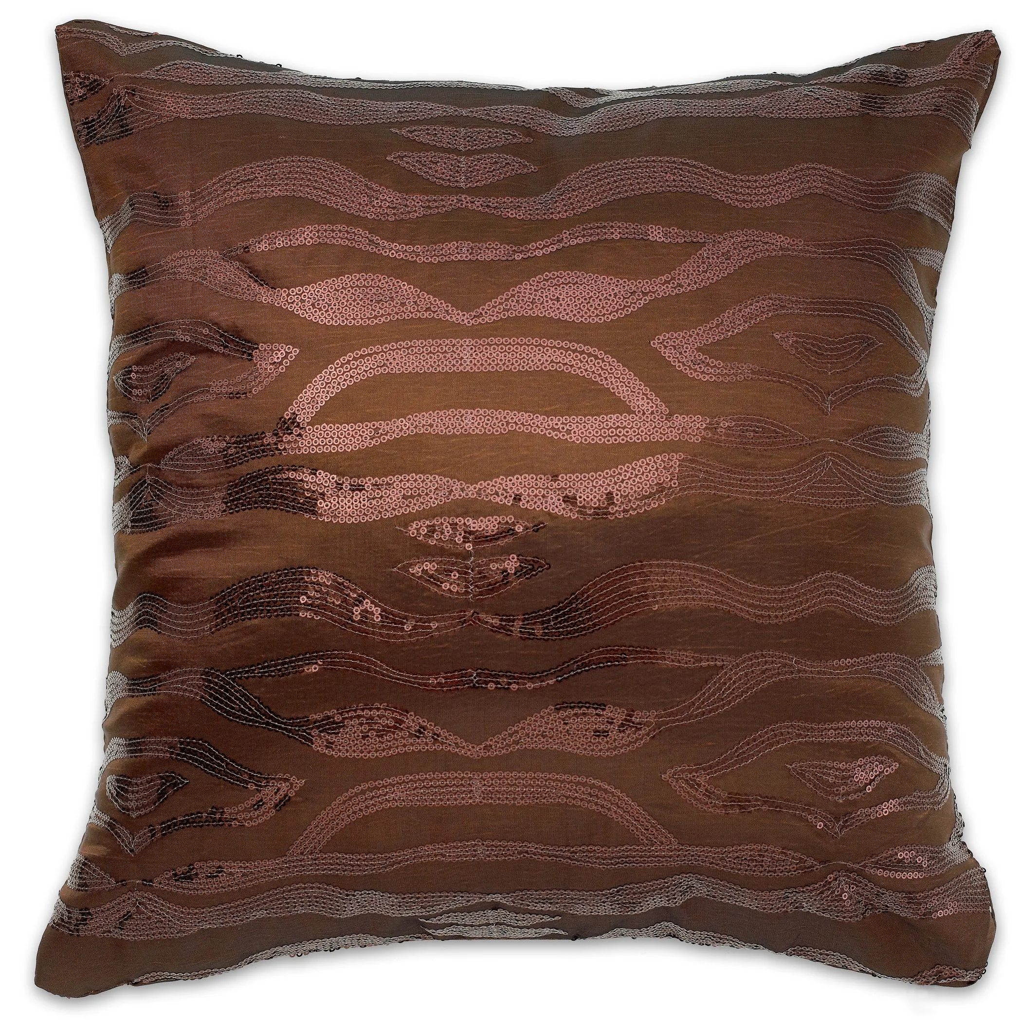 Marvelous Embroidered Sequins Decorative Throw Pillow Covers