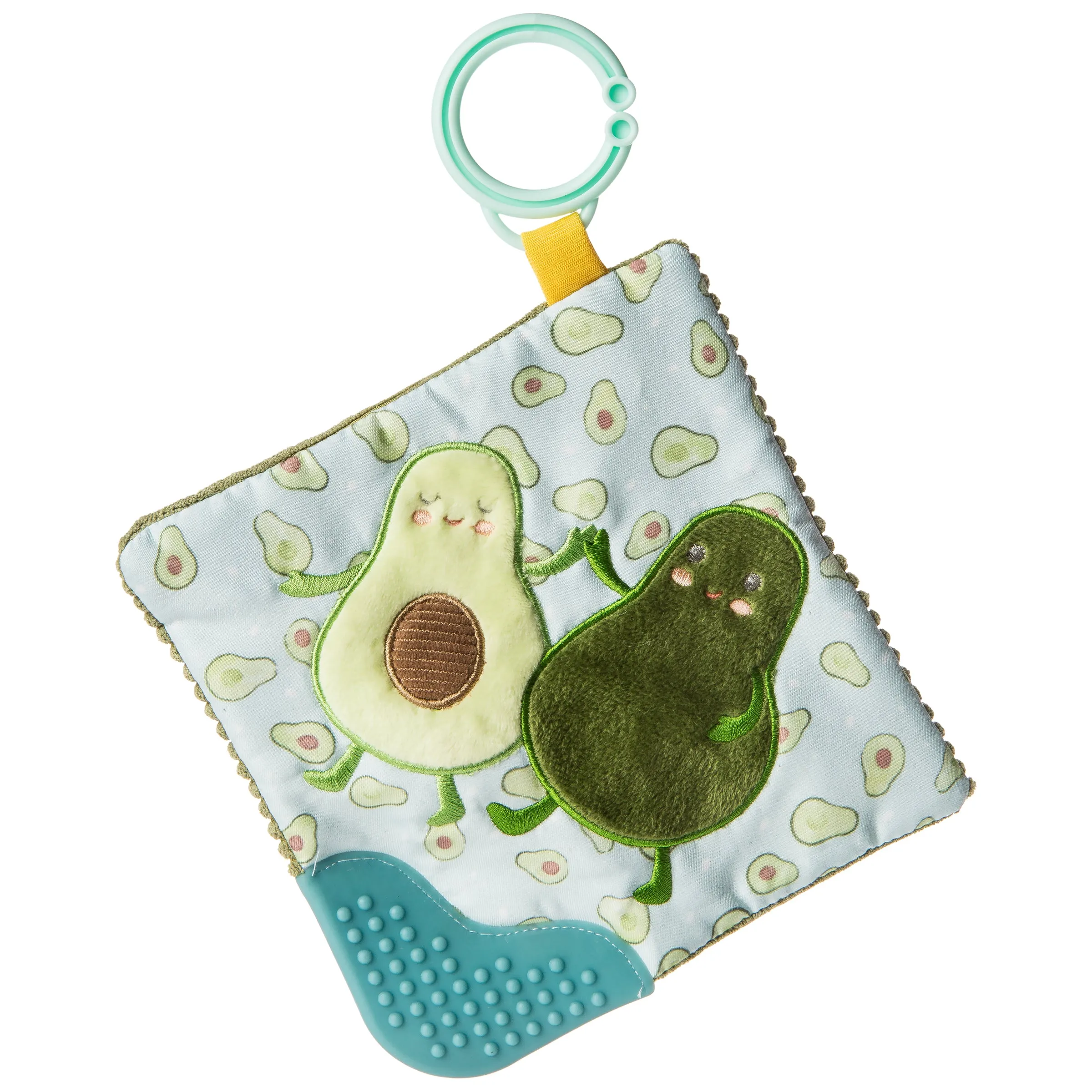 Mary Meyer Crinkle Teether Yummy Avocado