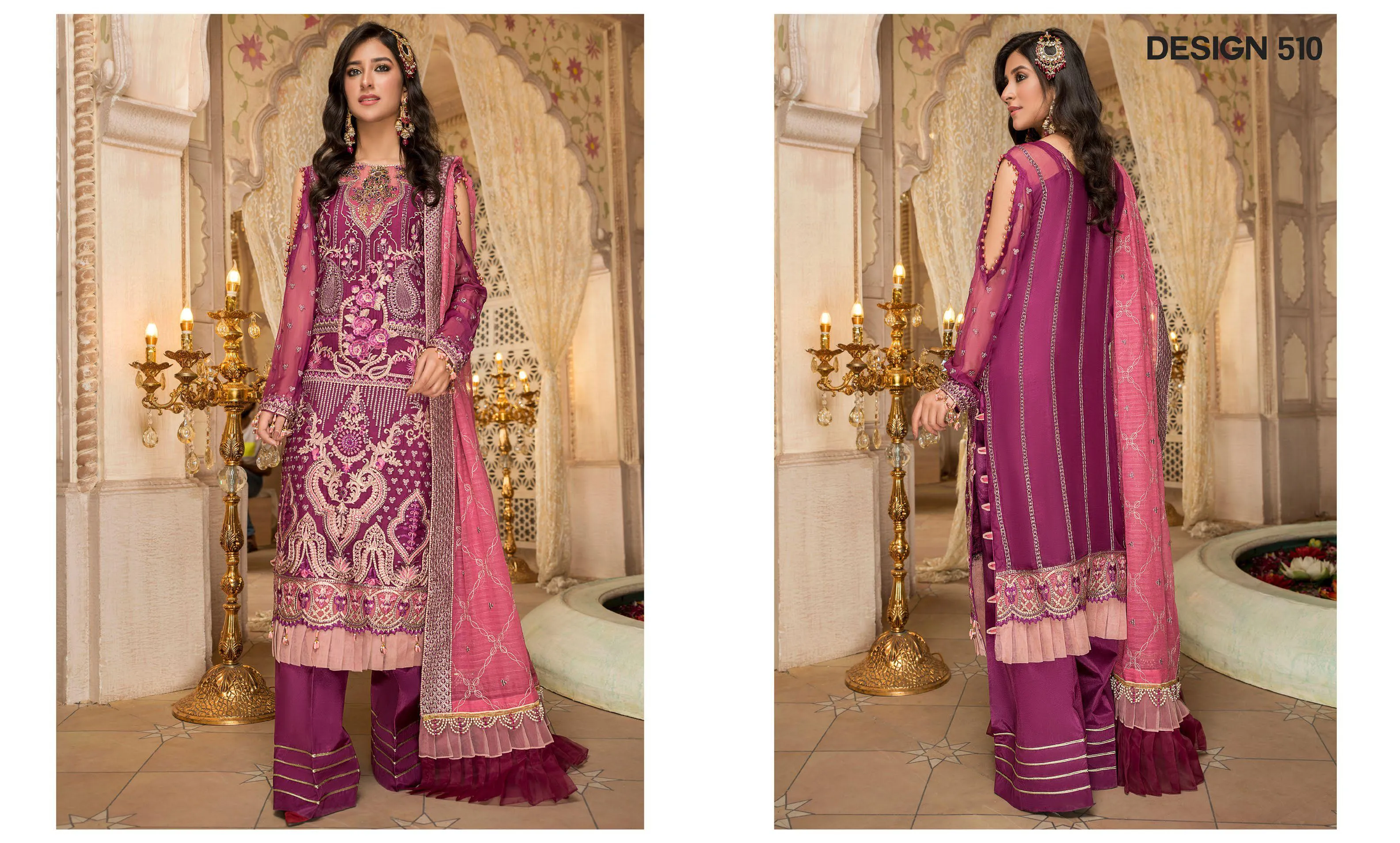 Maryam's Premium Festive Embroidered Collection Vol-9 – D-510