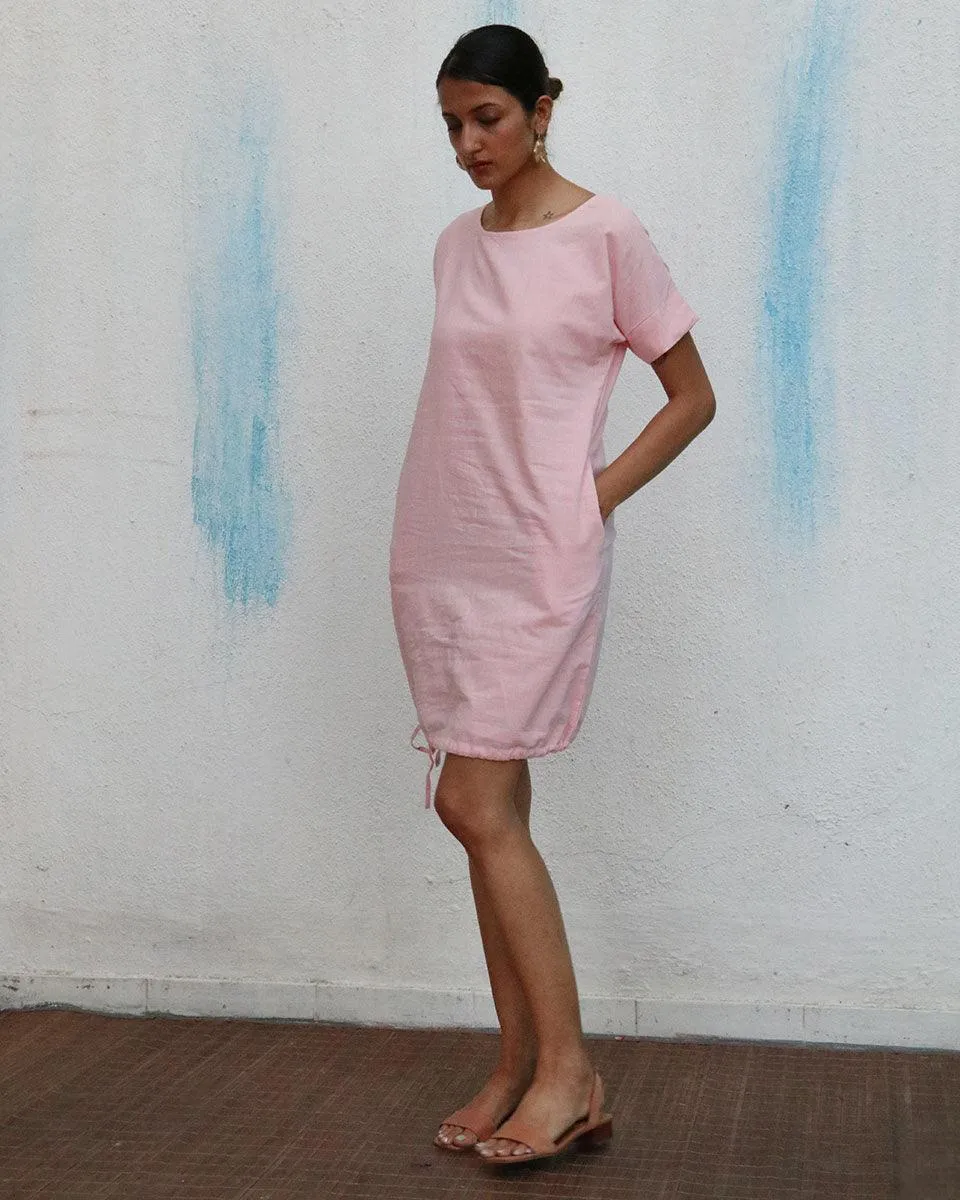 Maryse Handwoven Linen Dress - Breathe