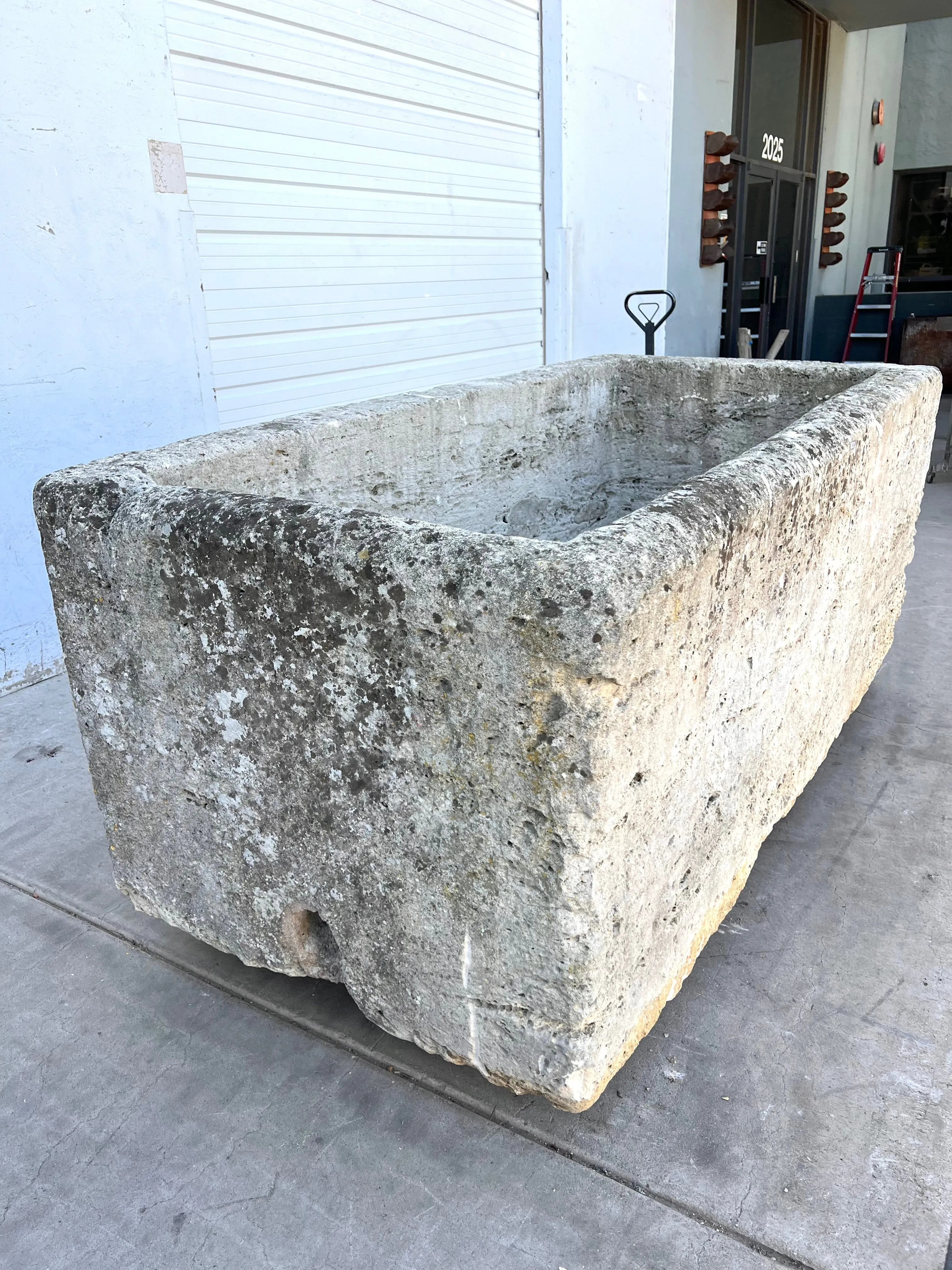 Massive French Limestone Trough