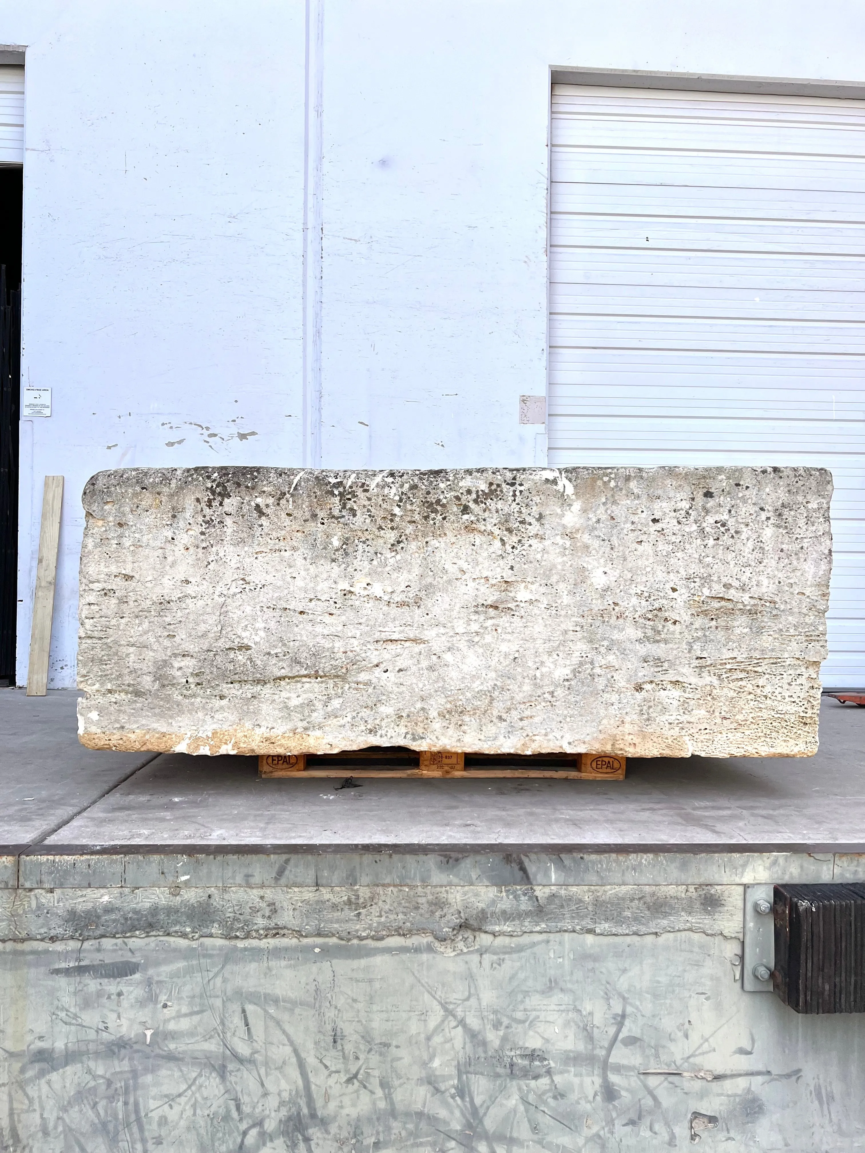 Massive French Limestone Trough