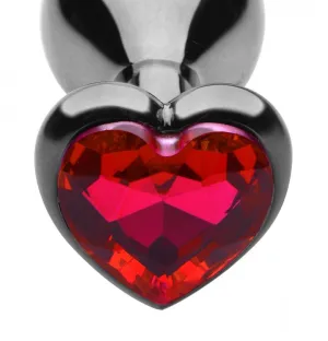 Master Series Heart Gem Steel Plug