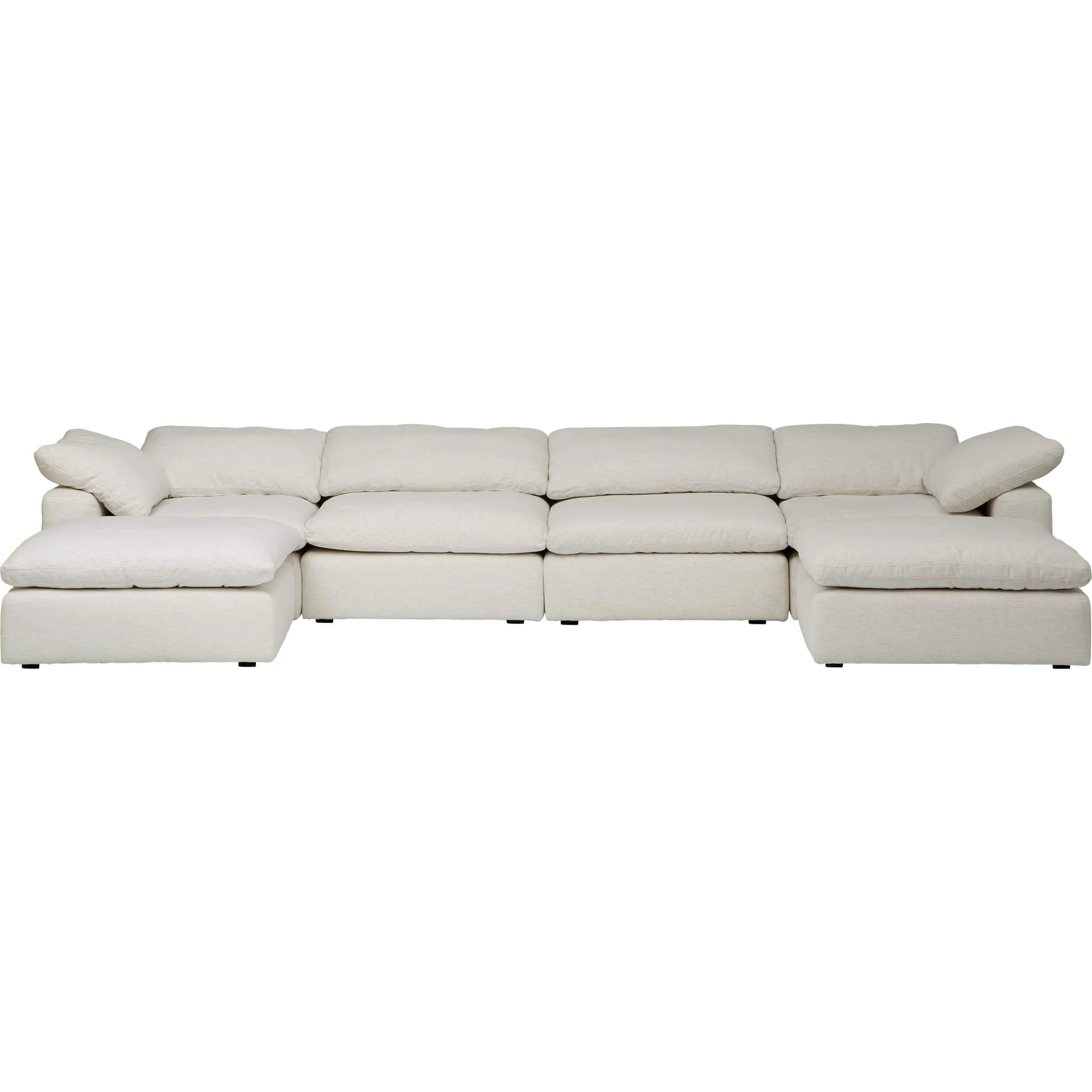 Mateo 6 Piece Modular Sectional, Nomad Snow