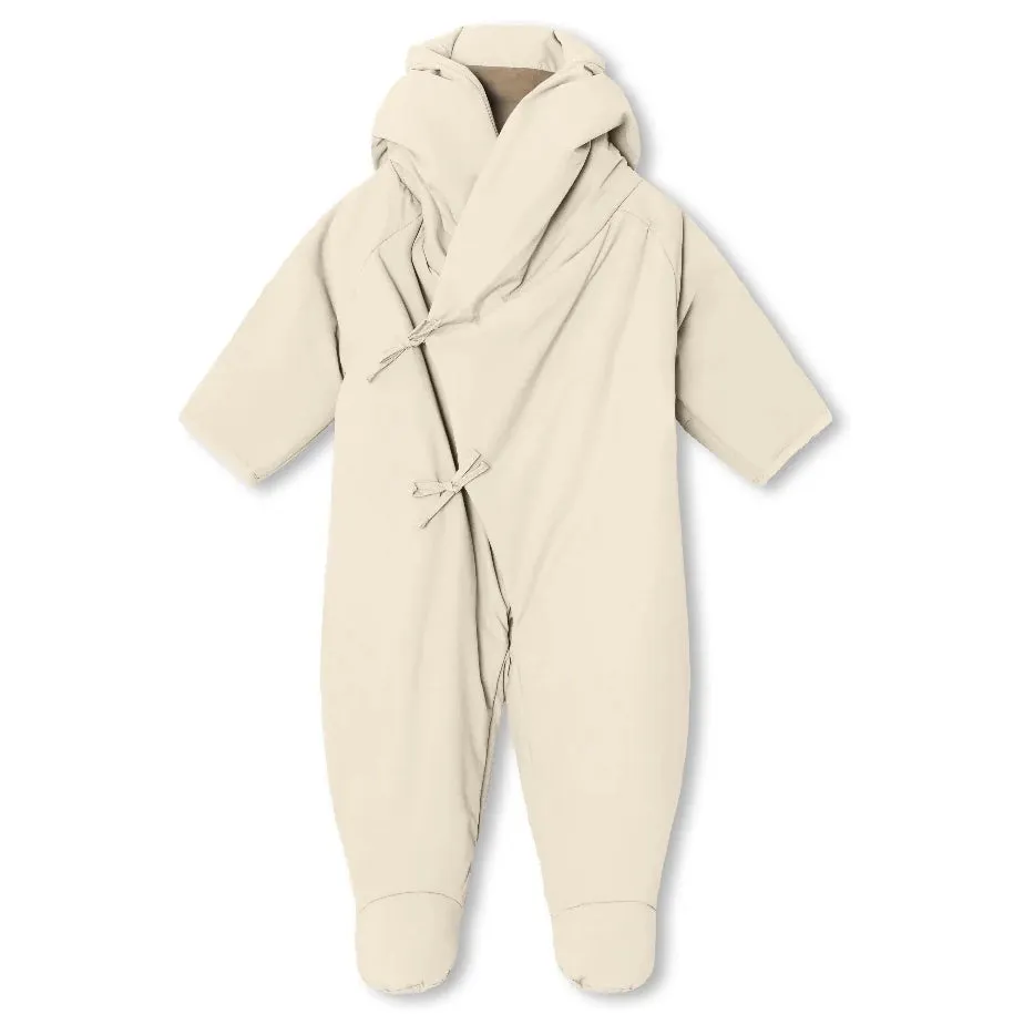 MATFIANNA Fleece Lined Winter Pramsuit - Angora Cream