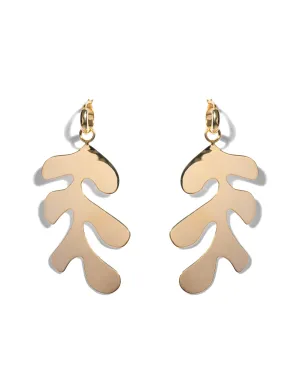 Matisse XL Earring <br> Gold Vermeil