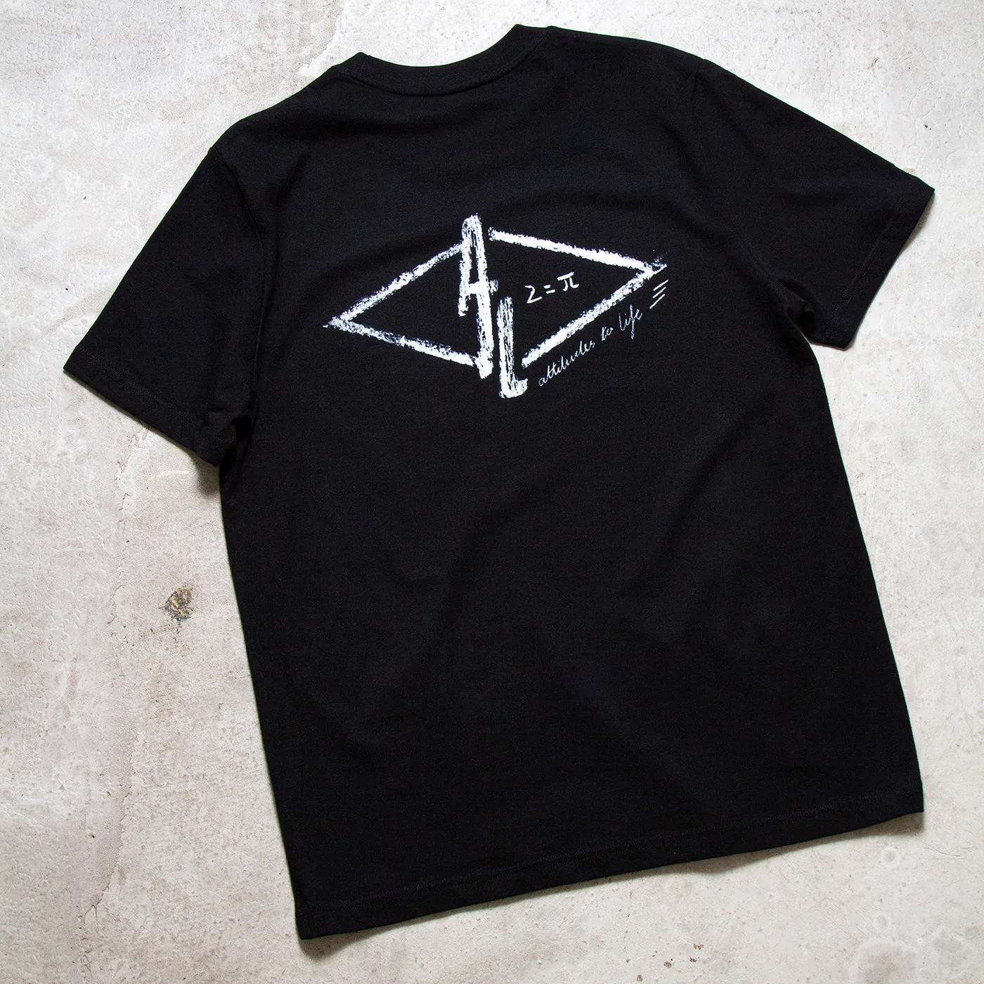 Matrefakt Attitudes To Life 005 Back Print - Tshirt - Black