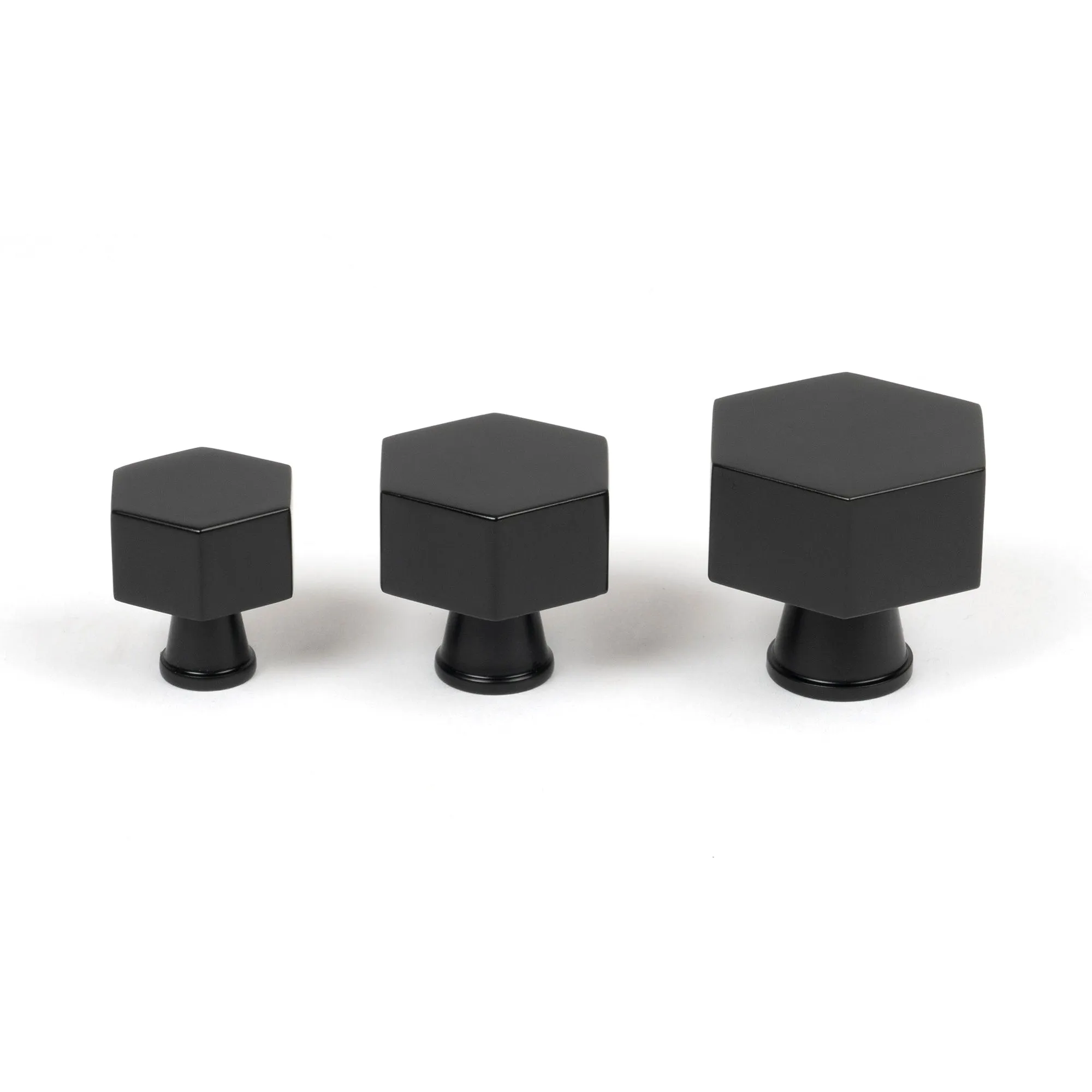 Matt Black Kahlo Cabinet Knob - 38mm | From The Anvil