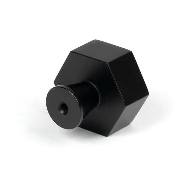 Matt Black Kahlo Cabinet Knob - 38mm | From The Anvil