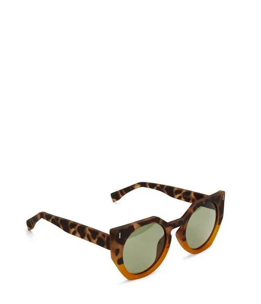 MATT&NAT MULE - Leopard Round Sunglasses