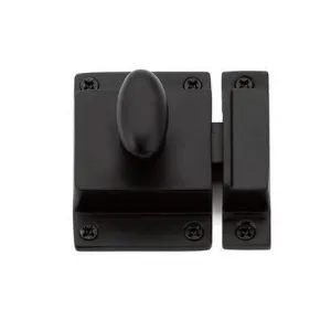 Matte Black Cabinet Latch