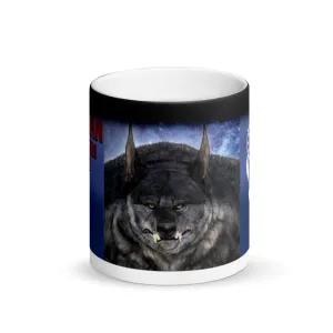 Matte Black Magic Dogman Encounters Pathfinder Collection Mug (design 1)