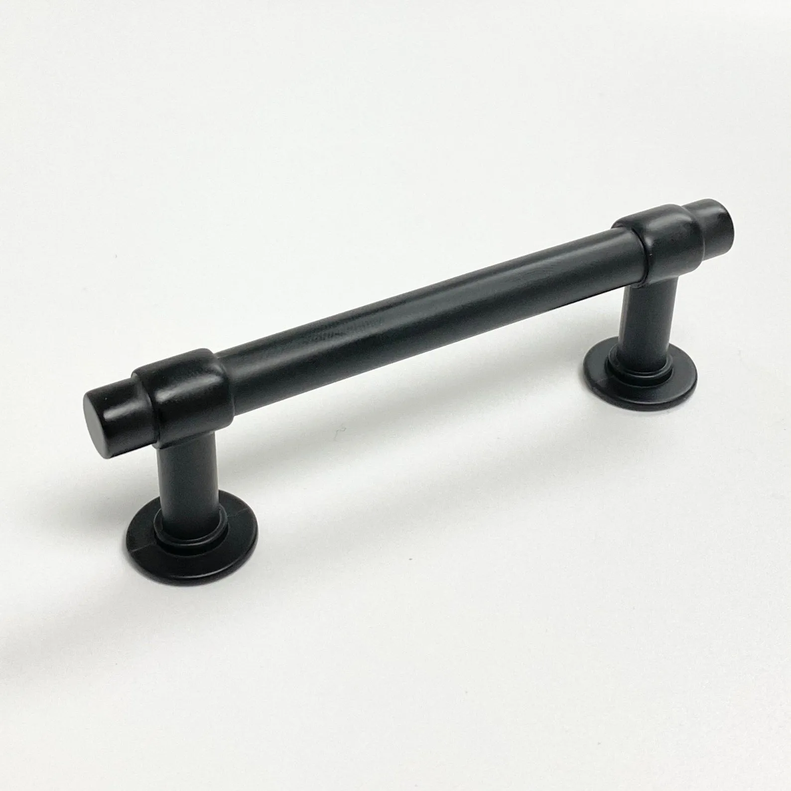 Matte Black "Farmhouse" Cabinet Knob and T-Bar Drawer Pulls