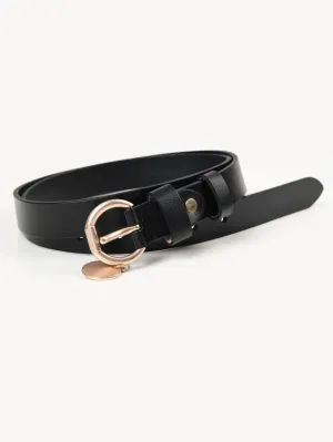 Matte Buckle Belt