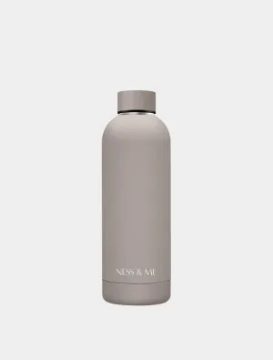 Matte Milk Tea 500ml Stainless Steel Water Bottle