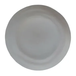 Matte Porcelain Dinner Plate Grey Set of 4