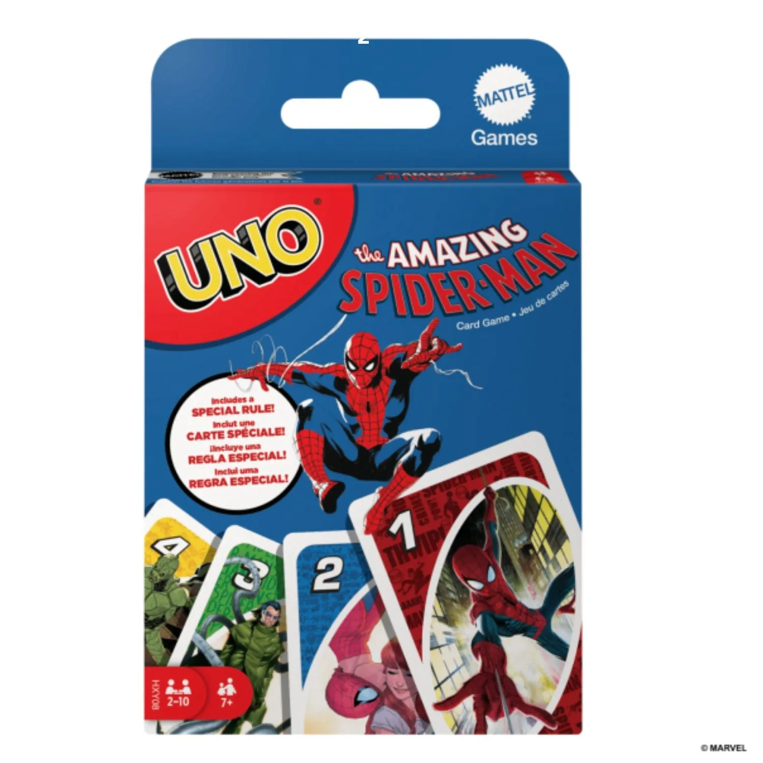 Mattel Games Uno The Amazing Spiderman