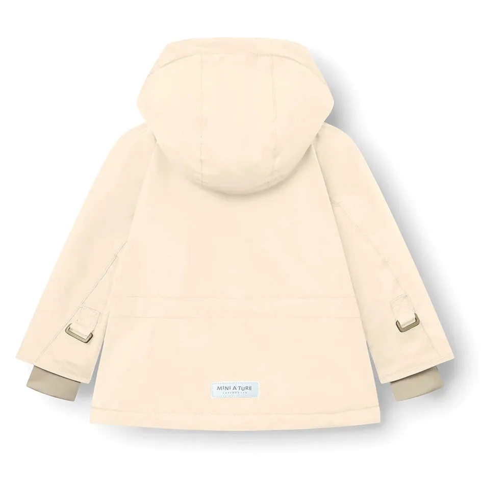 MATWALLY Fleece Lined Winter Jacket - Angora Cream