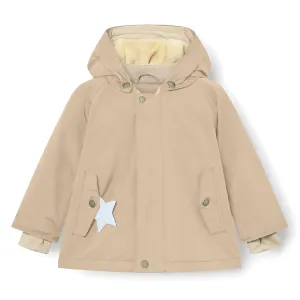 MATWALLY Fleece Lined Winter Jacket - Savannah Tan