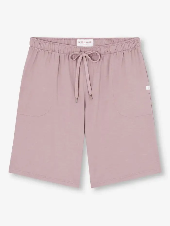 Mauve Basel Micro Modal Stretch Men's Lounge Shorts