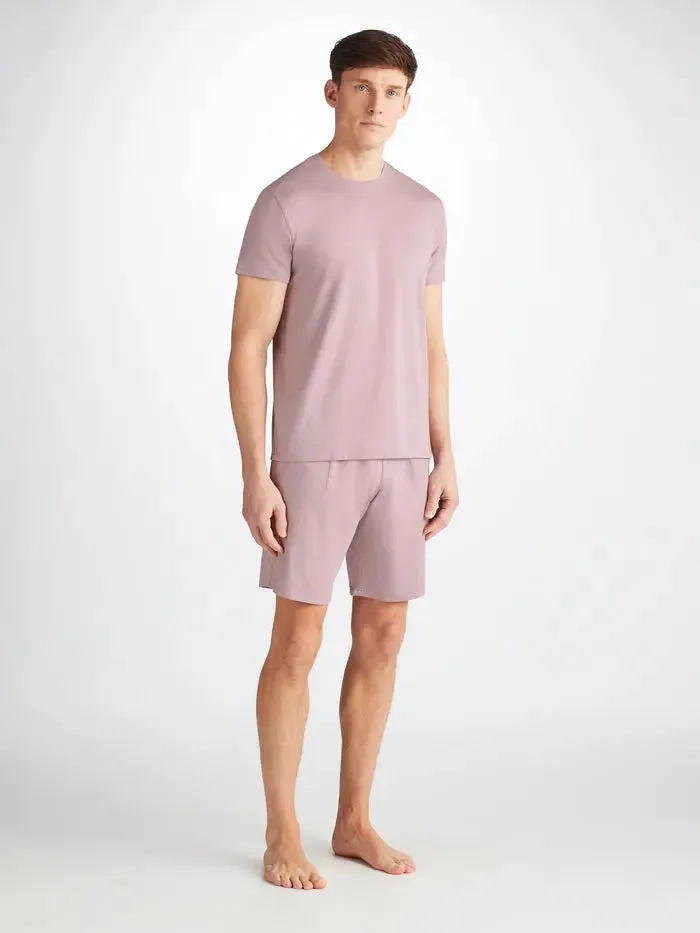 Mauve Basel Micro Modal Stretch Men's Lounge Shorts