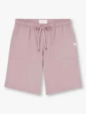 Mauve Basel Micro Modal Stretch Men's Lounge Shorts