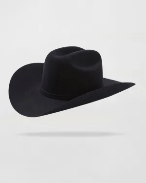 Maverick Range Felt Outdoor Cowboy Hat in Black