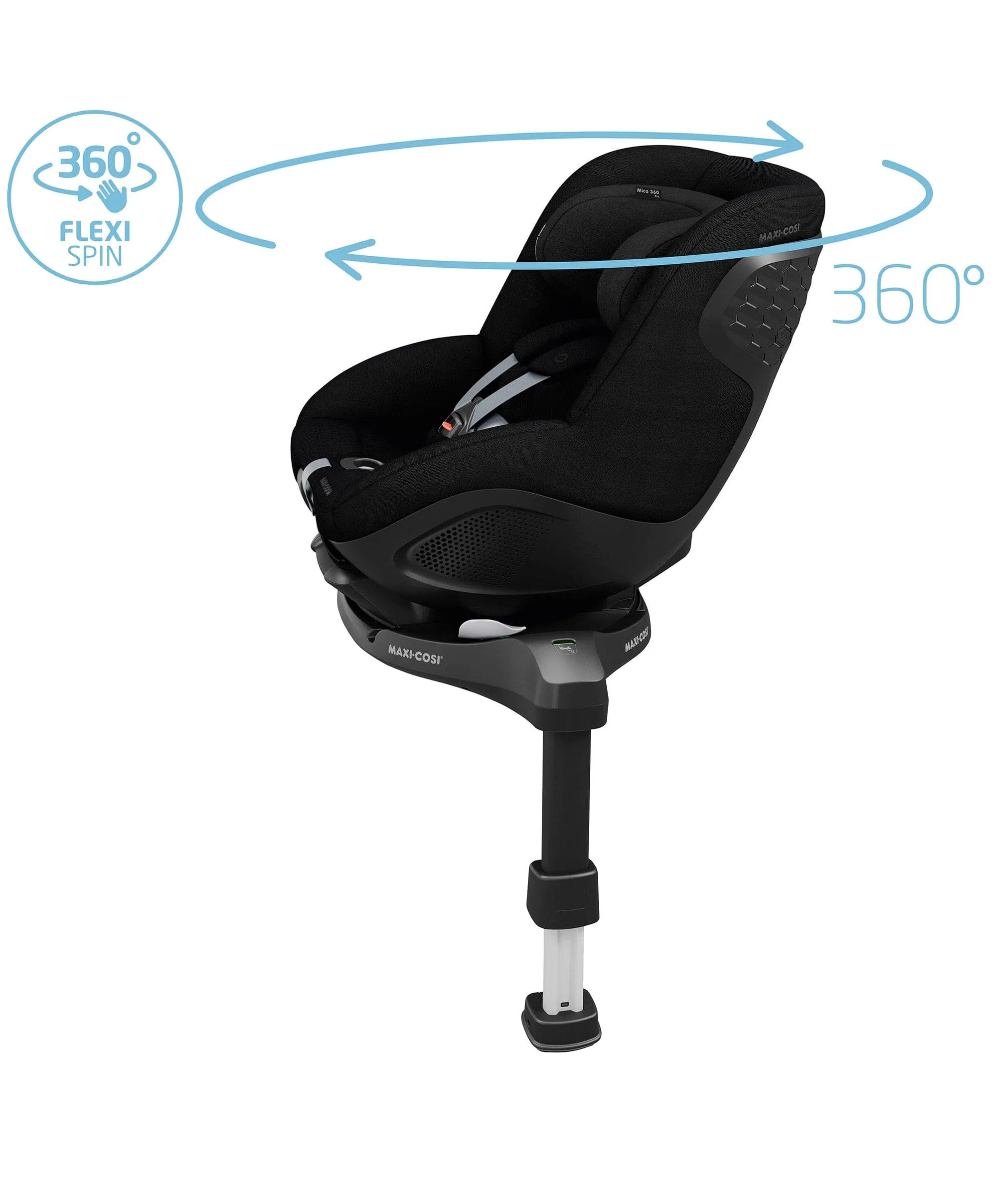 Maxi-Cosi Mica 360 Pro Car Seat - Authentic Black