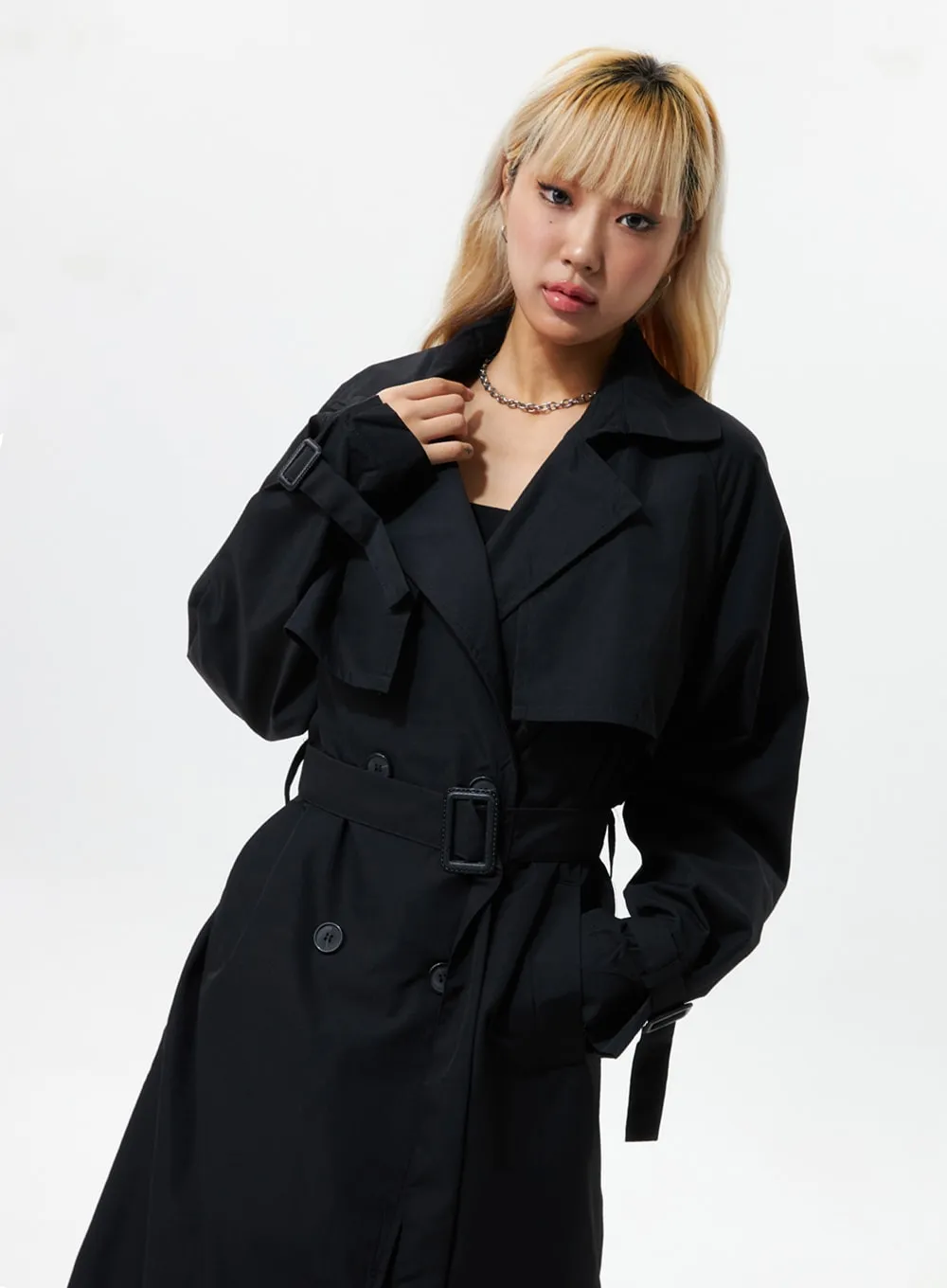 Maxi Trench Coat IS319