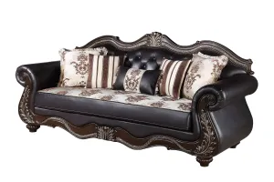 Maximus - Sofa - Dark Brown