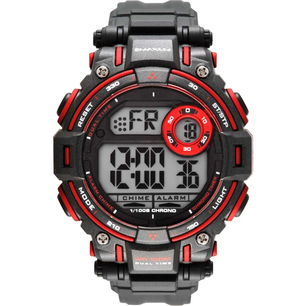 Maxum Surfari X1706L1 Black Red Watch