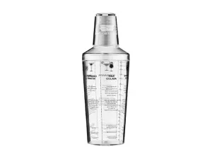 Maxwell & Williams Cocktail & Co Cocktail Recipe Shaker 700ML Gift Boxed