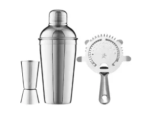 Maxwell & Williams Cocktail & Co Cocktail Set 500ML Set of 3 Stainless Steel Gift Boxed