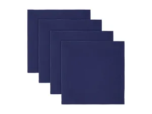 Maxwell & Williams Cotton Classics Cotton Napkin Set of 4 45x45cm Navy