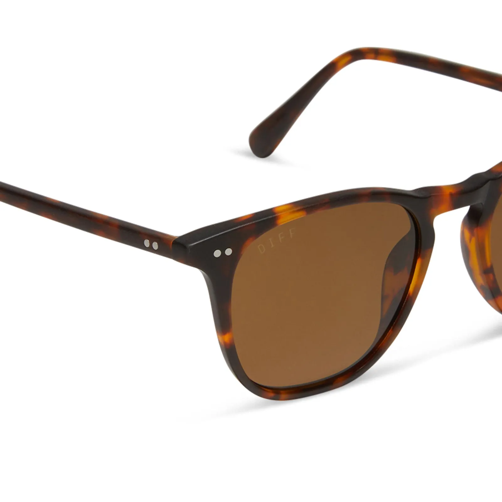 MAXWELL - MATTE RICH TORTOISE   BROWN   POLARIZED SUNGLASSES