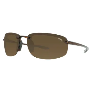 Maxx 5 Tortoise Polarized Sunglasses - Brown Lens