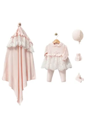 May Knitwear Newborn Coming Home Set (5 Pcs)