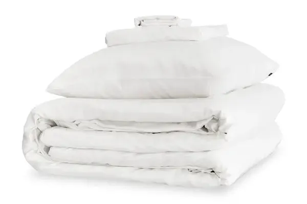 Mayfairsilk Brilliant White Silk Duvet Set