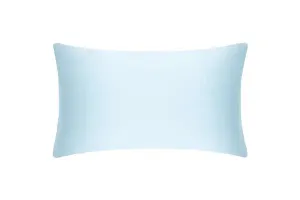 Mayfairsilk Pastel Blue Boudoir Pure Silk Cushion Cover