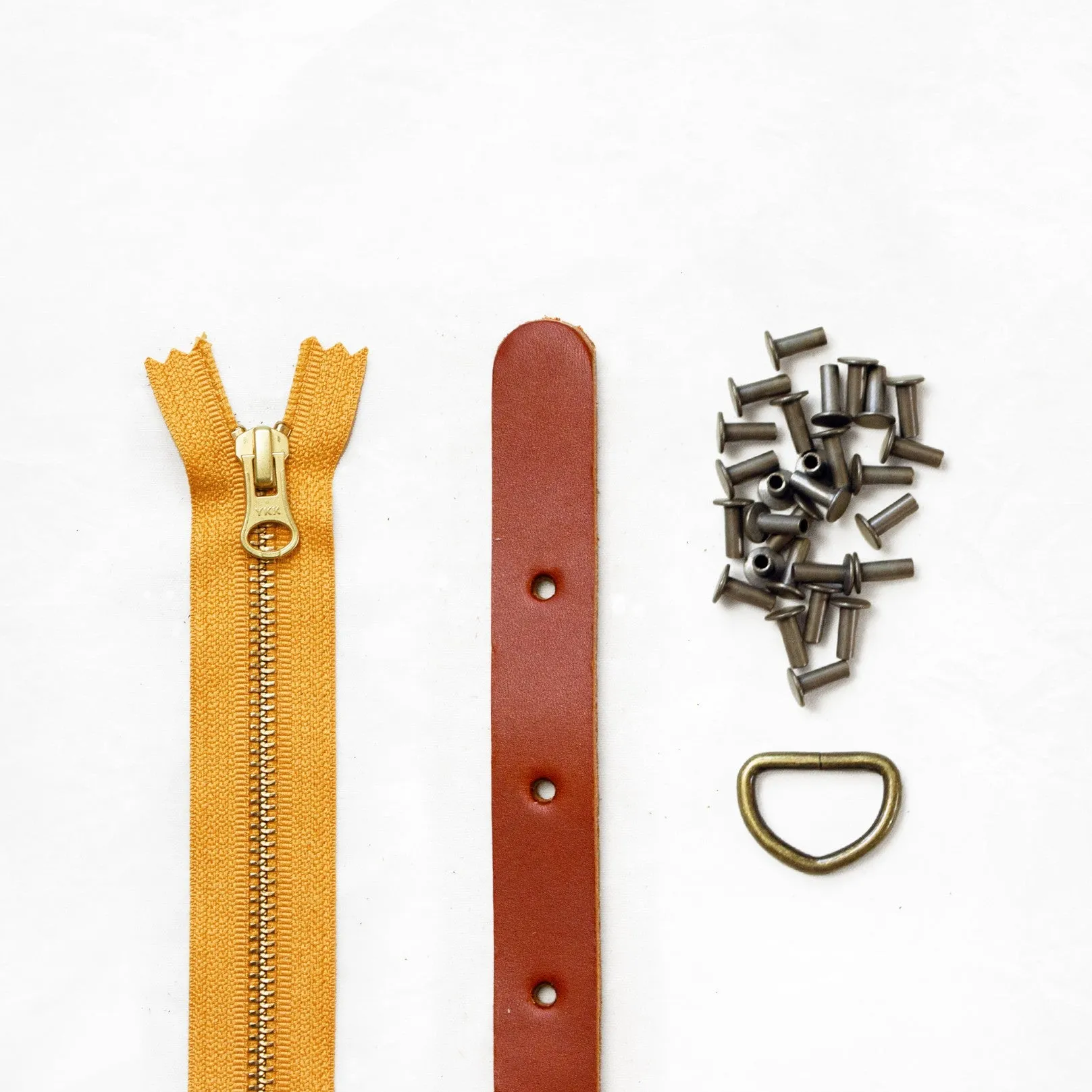 Maywood - Chestnut Leather   Hardware Kit