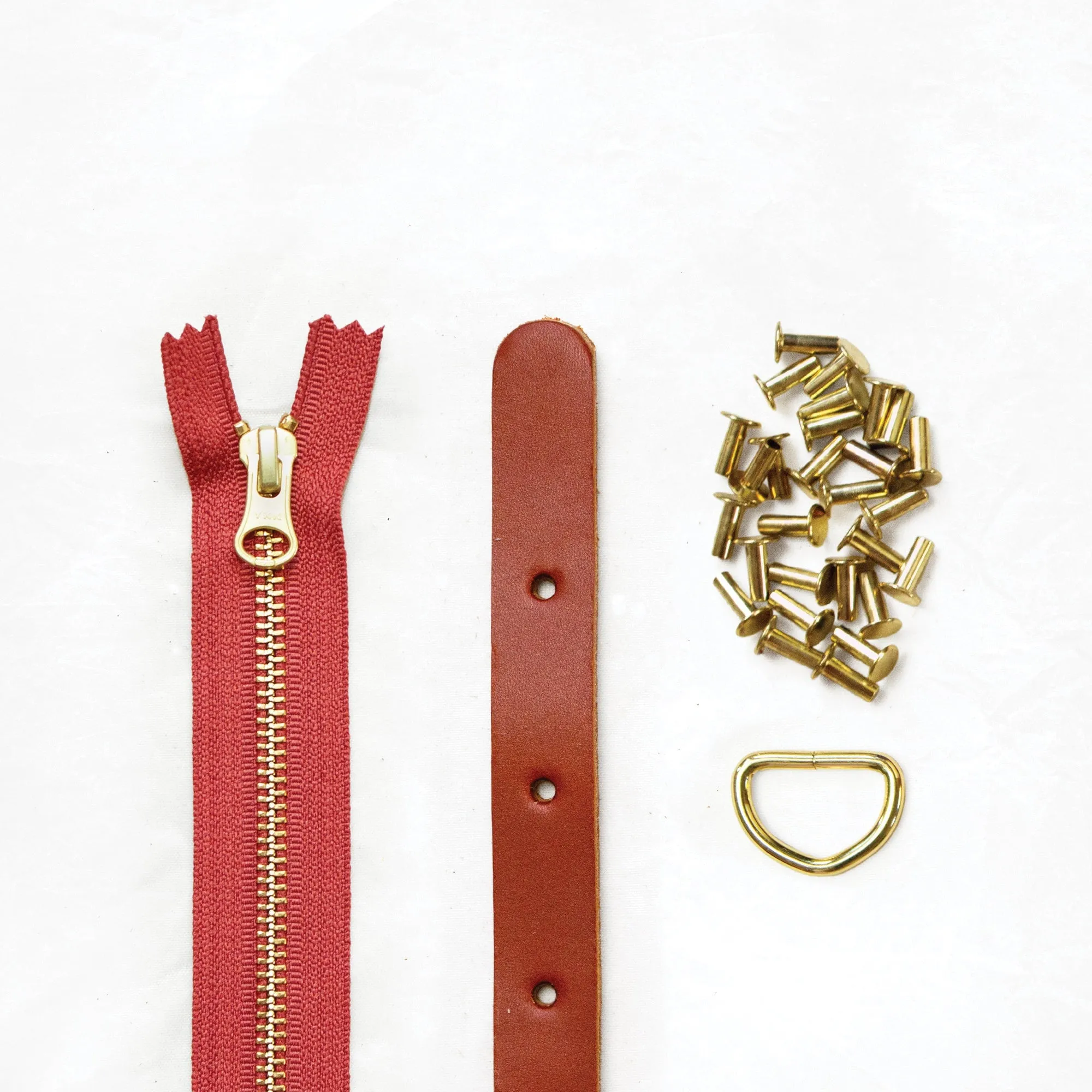 Maywood - Chestnut Leather   Hardware Kit