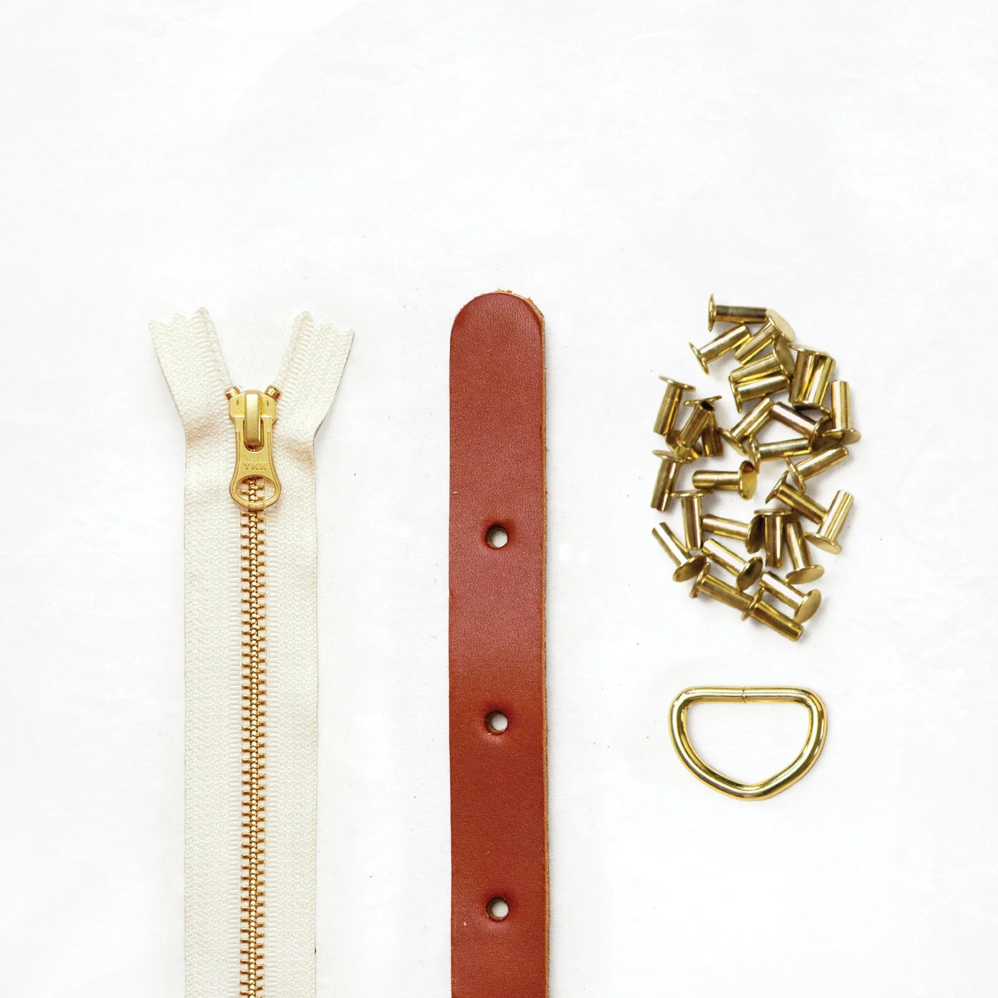 Maywood - Chestnut Leather   Hardware Kit